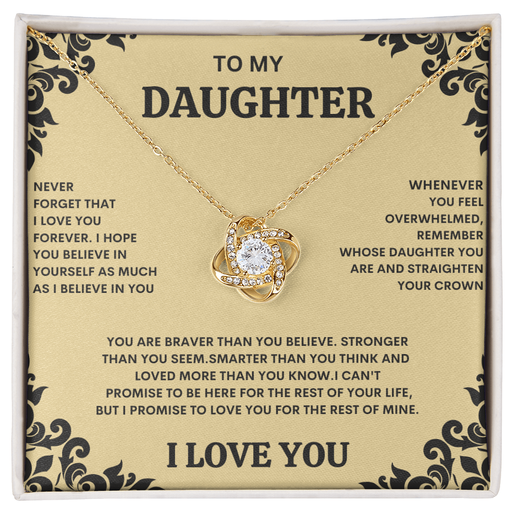 Dughter's Graduation necklace gift from dad or mom. Christmas dughter's gift