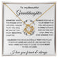 Granddaughter Jewelry Gift necklace for birthday, Xmas, Graduation ,special occasion. Gift from grandparents