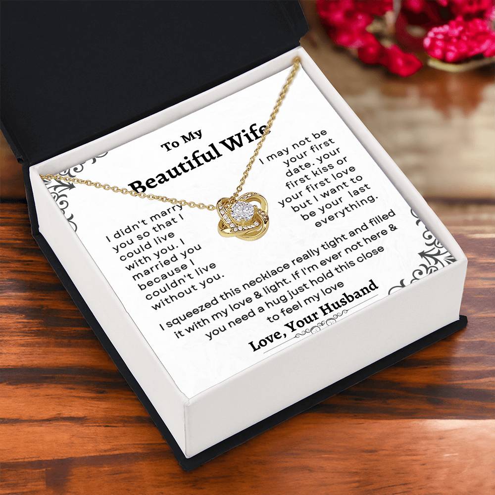 Soulmate necklace Gift for Wife from Husband, Gift birthday, anniversary mother's day gift