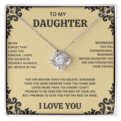 Dughter's Graduation necklace gift from dad or mom. Christmas dughter's gift