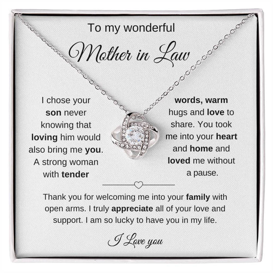 To my mom necklace gift for mother, mother in law, step mother gift,