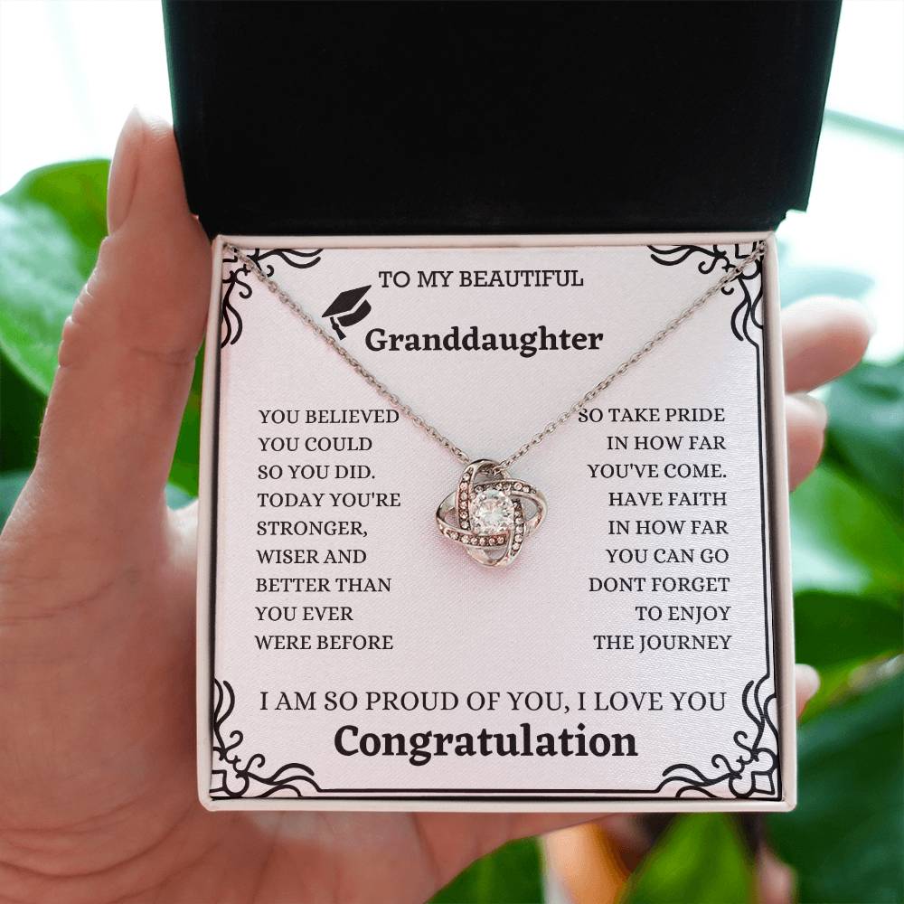 Granddaughter gift from grandpa or grandma, graduation gift for granddaughter