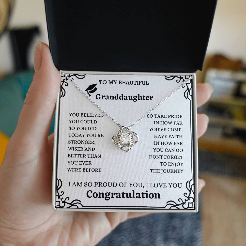 Granddaughter gift from grandpa or grandma, graduation gift for granddaughter