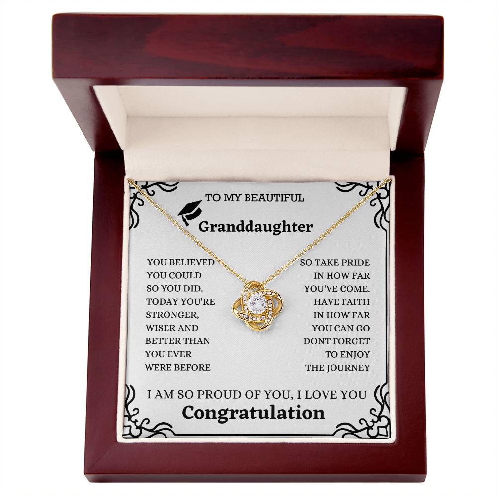 Granddaughter gift from grandpa or grandma, graduation gift for granddaughter