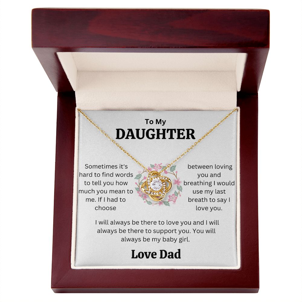 To My Daughter Gifts, Father Daughter Gifts From Dad, To My Daughter Necklace From Dad, To Daughter Gift, Birthday Gift For Daughter From Dad, Dad Daughter Gifts