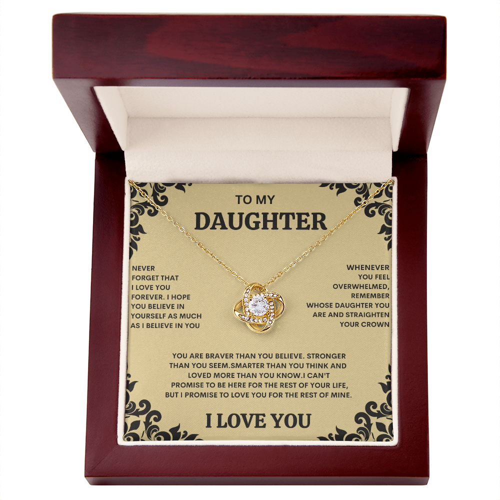 Dughter's Graduation necklace gift from dad or mom. Christmas dughter's gift