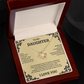 Dughter's Graduation necklace gift from dad or mom. Christmas dughter's gift