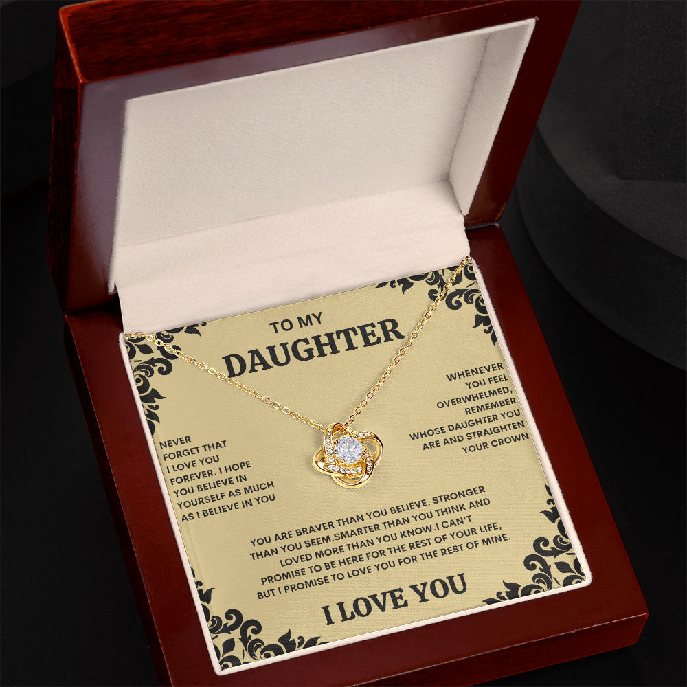 Dughter's Graduation necklace gift from dad or mom. Christmas dughter's gift