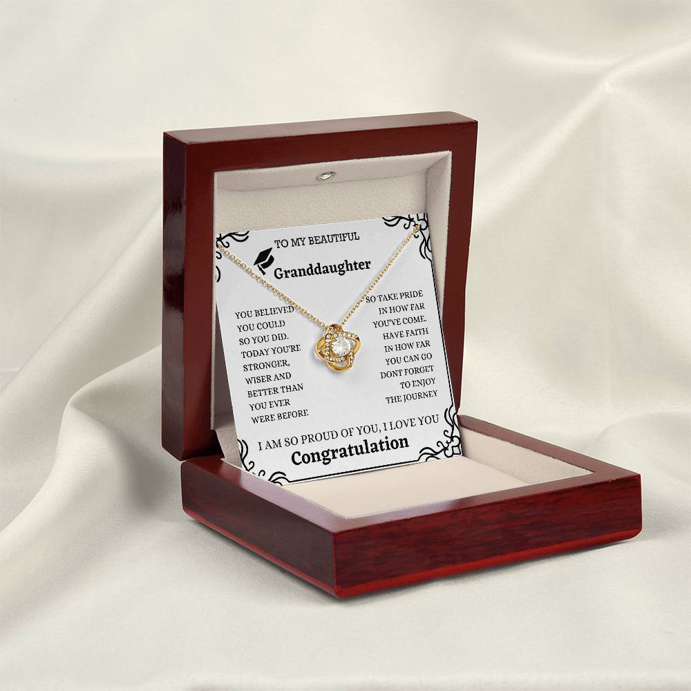 Granddaughter gift from grandpa or grandma, graduation gift for granddaughter