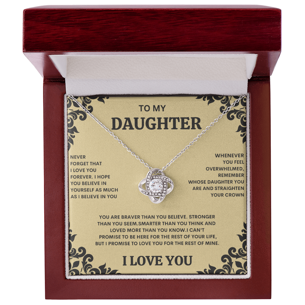 Dughter's Graduation necklace gift from dad or mom. Christmas dughter's gift