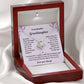Granddaughter necklace from Grandpa or grandma birthday gif for grandkids