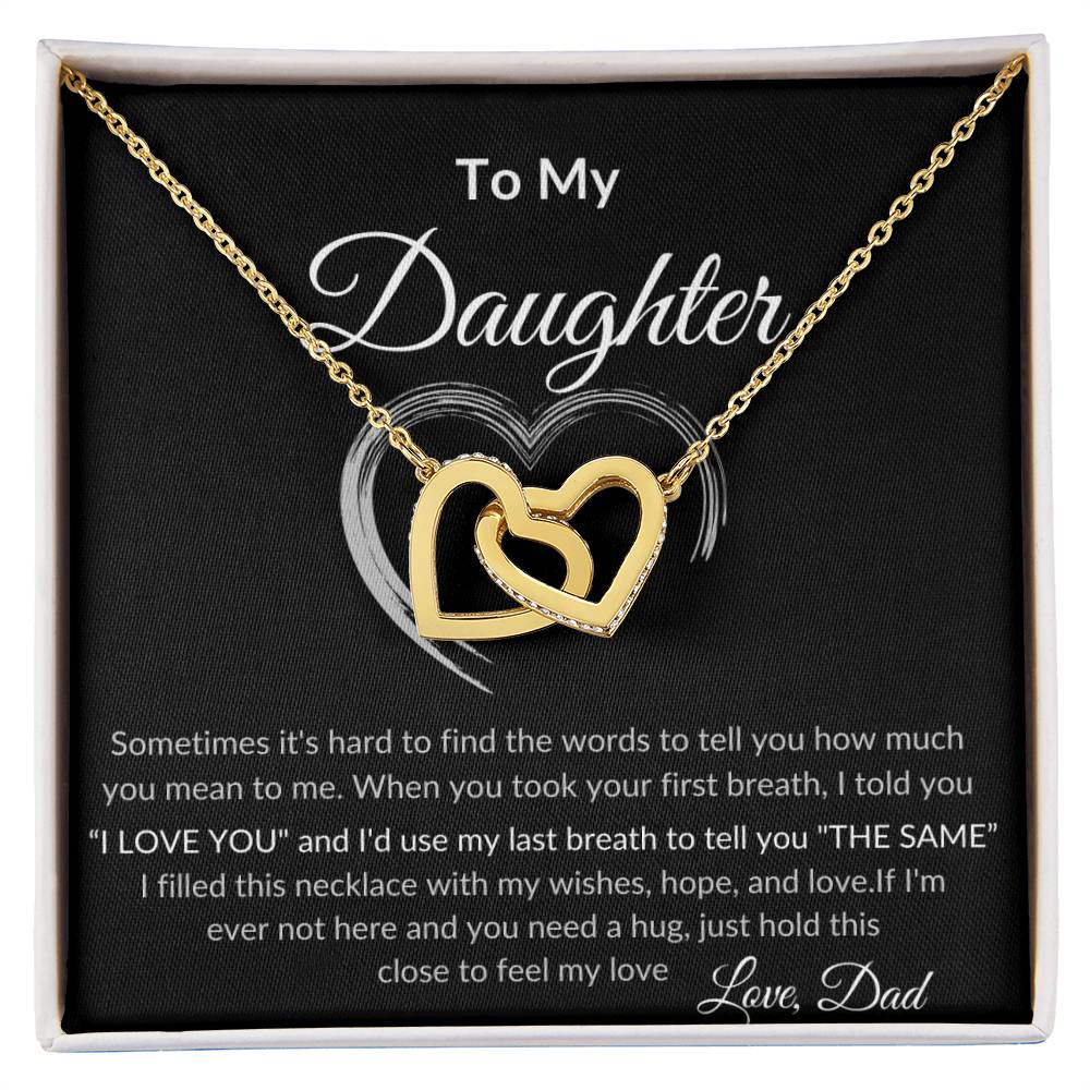 to my daughter on her birthday gift idea.Daughter Gifts from Dad , Birthday Gifts for Daughter , Idea Graduation Christmas Wedding Valentines Mother's Day Gifts for Daughter from dad and mom