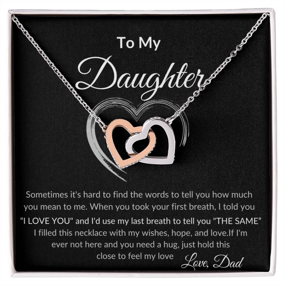 to my daughter on her birthday gift idea.Daughter Gifts from Dad , Birthday Gifts for Daughter , Idea Graduation Christmas Wedding Valentines Mother's Day Gifts for Daughter from dad and mom