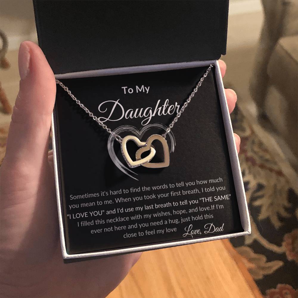 to my daughter on her birthday gift idea.Daughter Gifts from Dad , Birthday Gifts for Daughter , Idea Graduation Christmas Wedding Valentines Mother's Day Gifts for Daughter from dad and mom