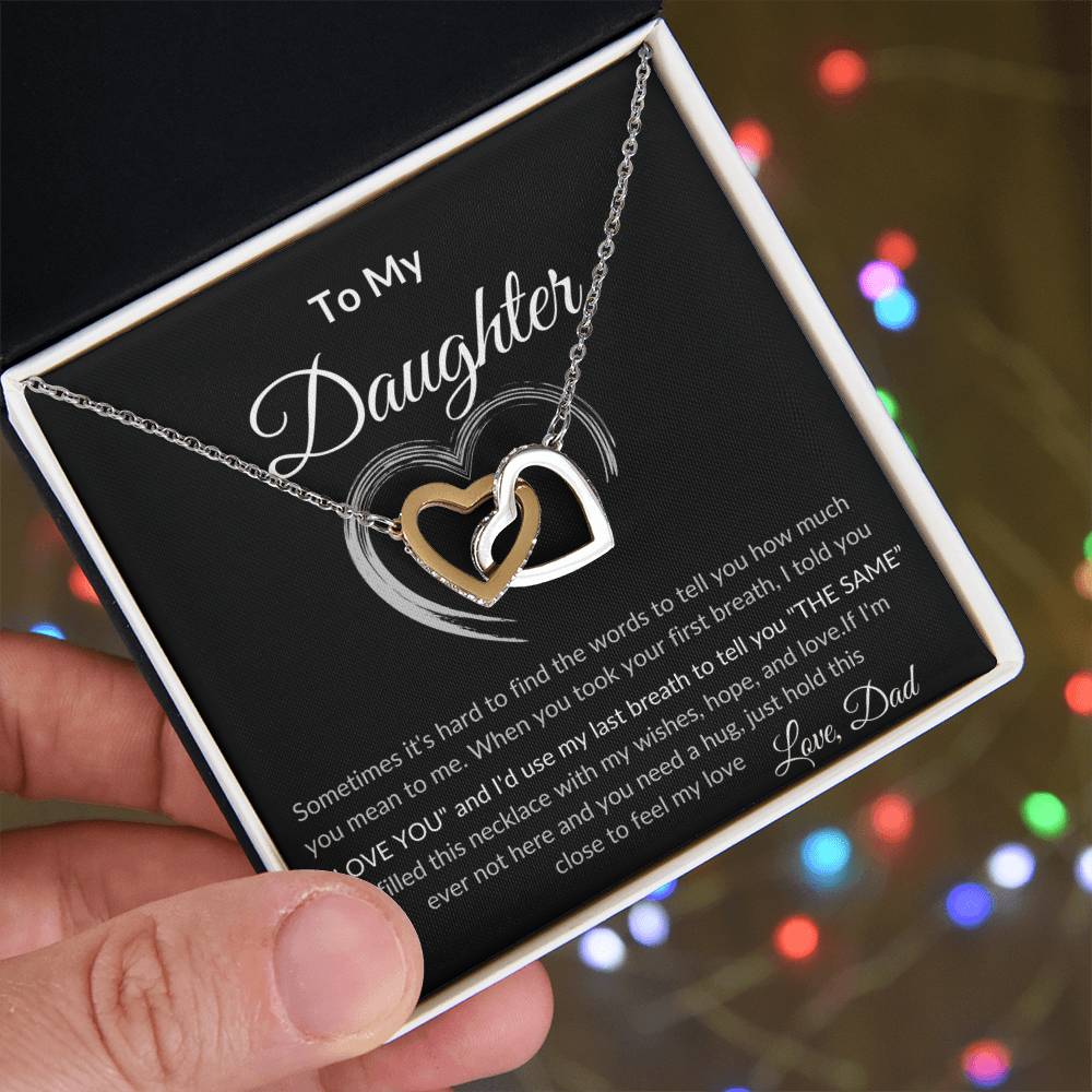 to my daughter on her birthday gift idea.Daughter Gifts from Dad , Birthday Gifts for Daughter , Idea Graduation Christmas Wedding Valentines Mother's Day Gifts for Daughter from dad and mom