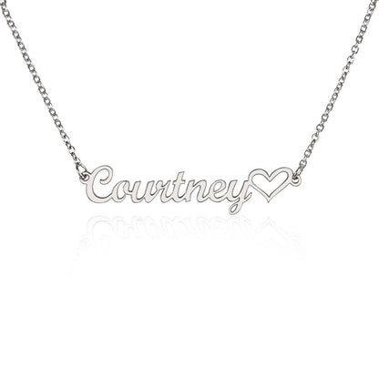 CUSTOM NAME NECKLACES & PENDANTS