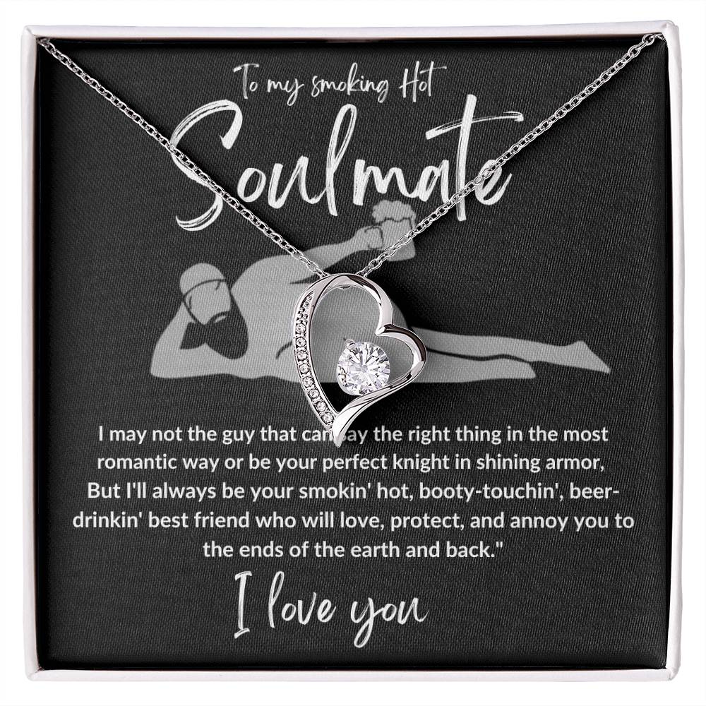 unique Soulmate  Love Necklace Gift For Wife Girlfriend Soulmate Future Wife BDay gift