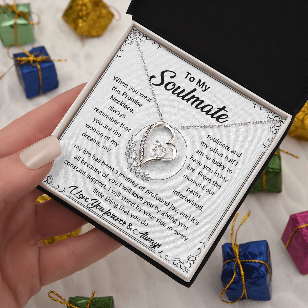 to my beautiful soulmate necklace.gift for wife,girlfriend,fiance,or partener