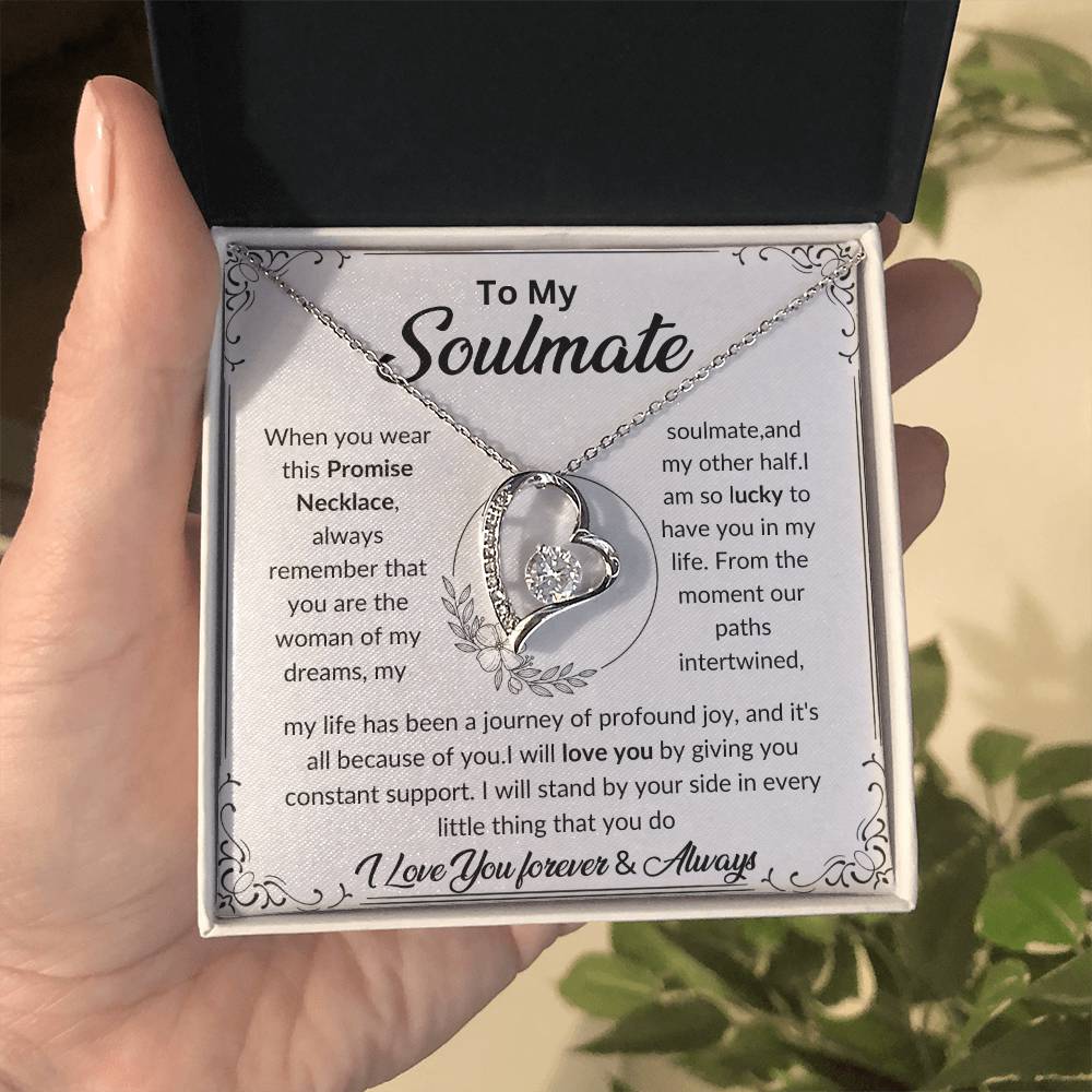 to my beautiful soulmate necklace.gift for wife,girlfriend,fiance,or partener