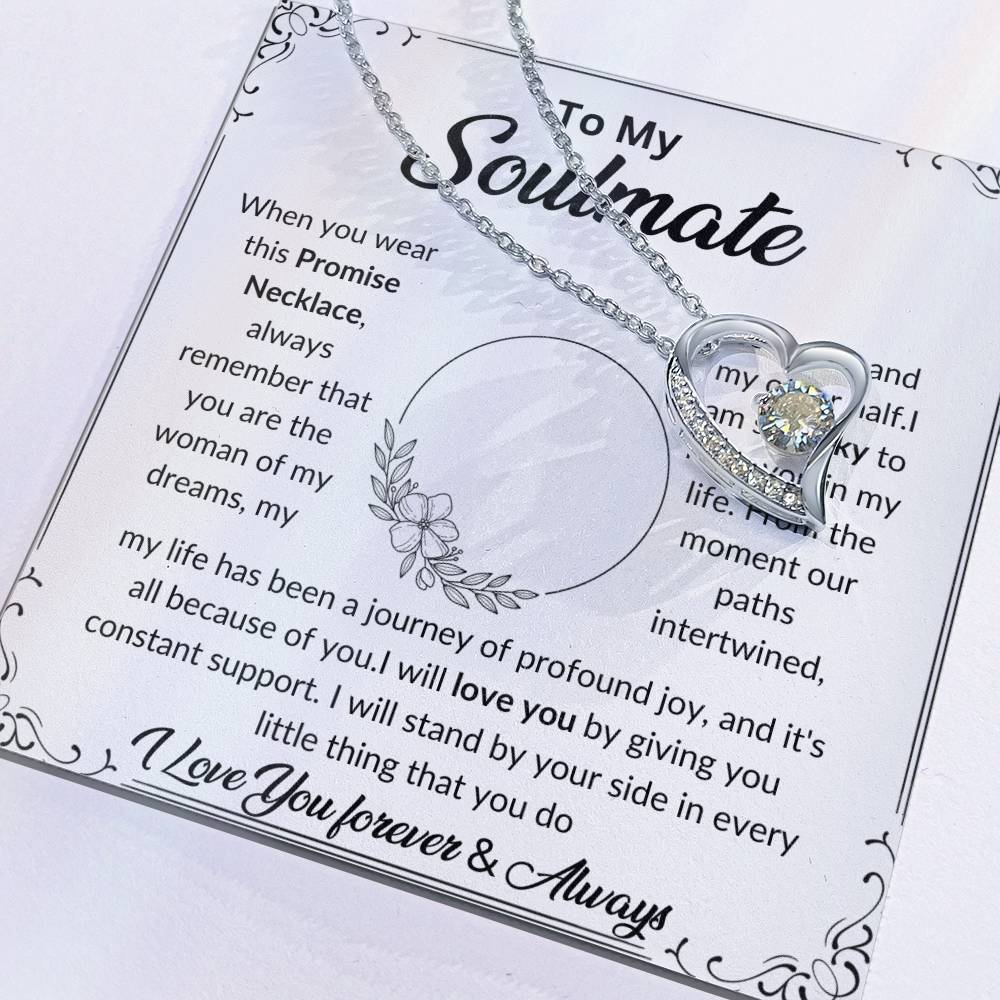 to my beautiful soulmate necklace.gift for wife,girlfriend,fiance,or partener