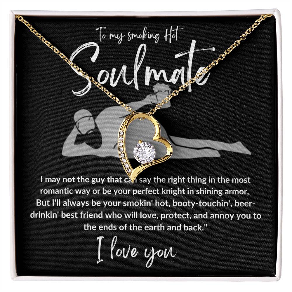 unique Soulmate  Love Necklace Gift For Wife Girlfriend Soulmate Future Wife BDay gift