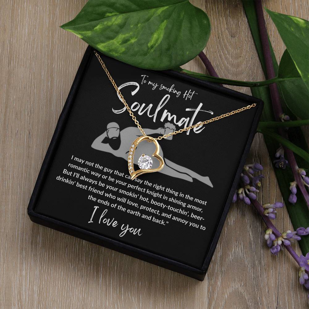 unique Soulmate  Love Necklace Gift For Wife Girlfriend Soulmate Future Wife BDay gift