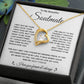 Soulmate Necklace Gift for Wife - Perfect Anniversary Jewelry" "Romantic Soulmate Necklace for Wife - Thoughtful Gift Idea"