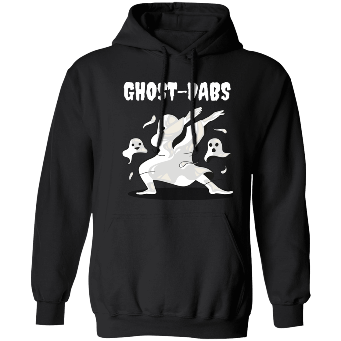 GHOST DABS Halloween   Men Pullover Hoodie