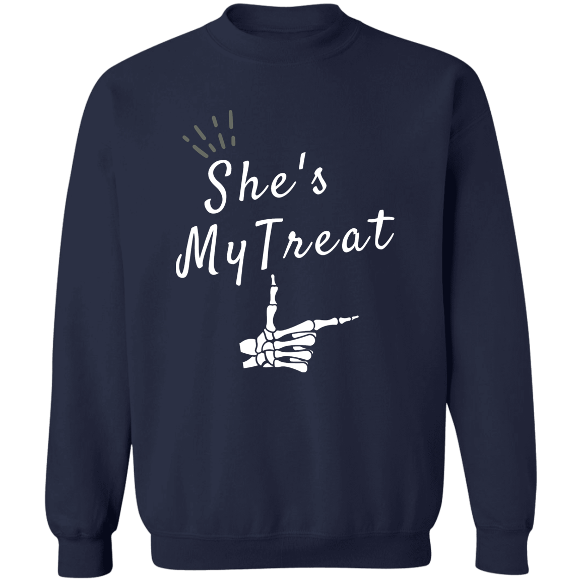 She's  my Treat  matching  unisex Halloween Z65x Crewneck Pullover Sweatshirt