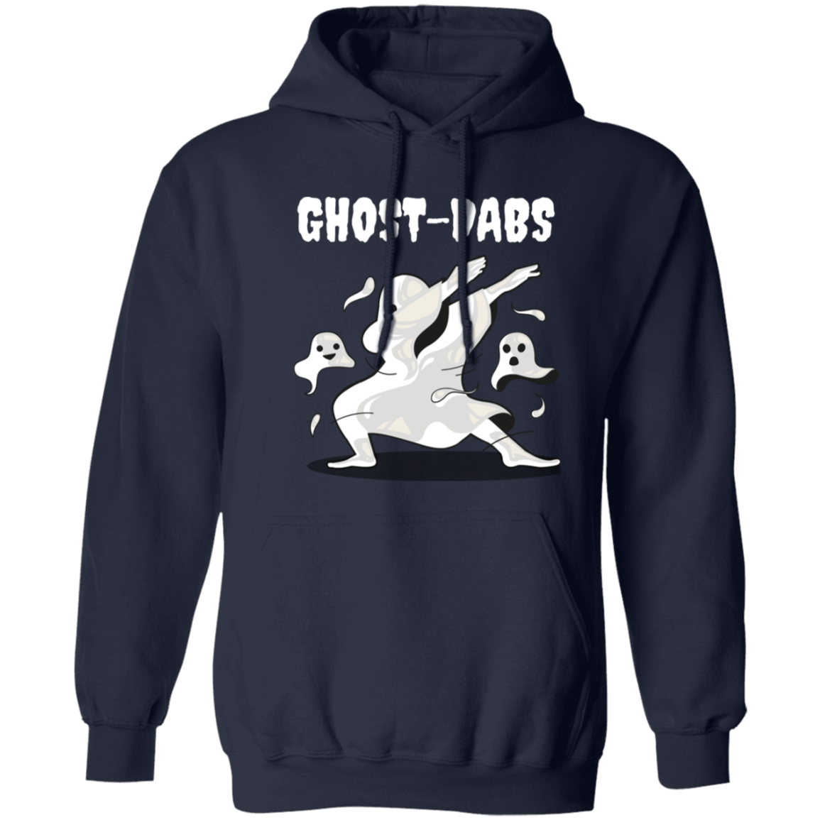 GHOST DABS Halloween   Men Pullover Hoodie