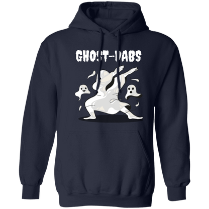 GHOST DABS Halloween   Men Pullover Hoodie