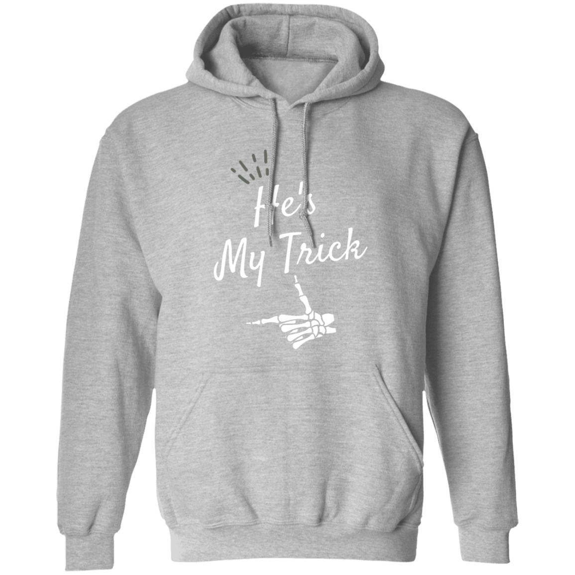 He's my Trick  matching Halloween  Z65x Crewneck Pullover SweatshirtZ66x Pullover Hoodie