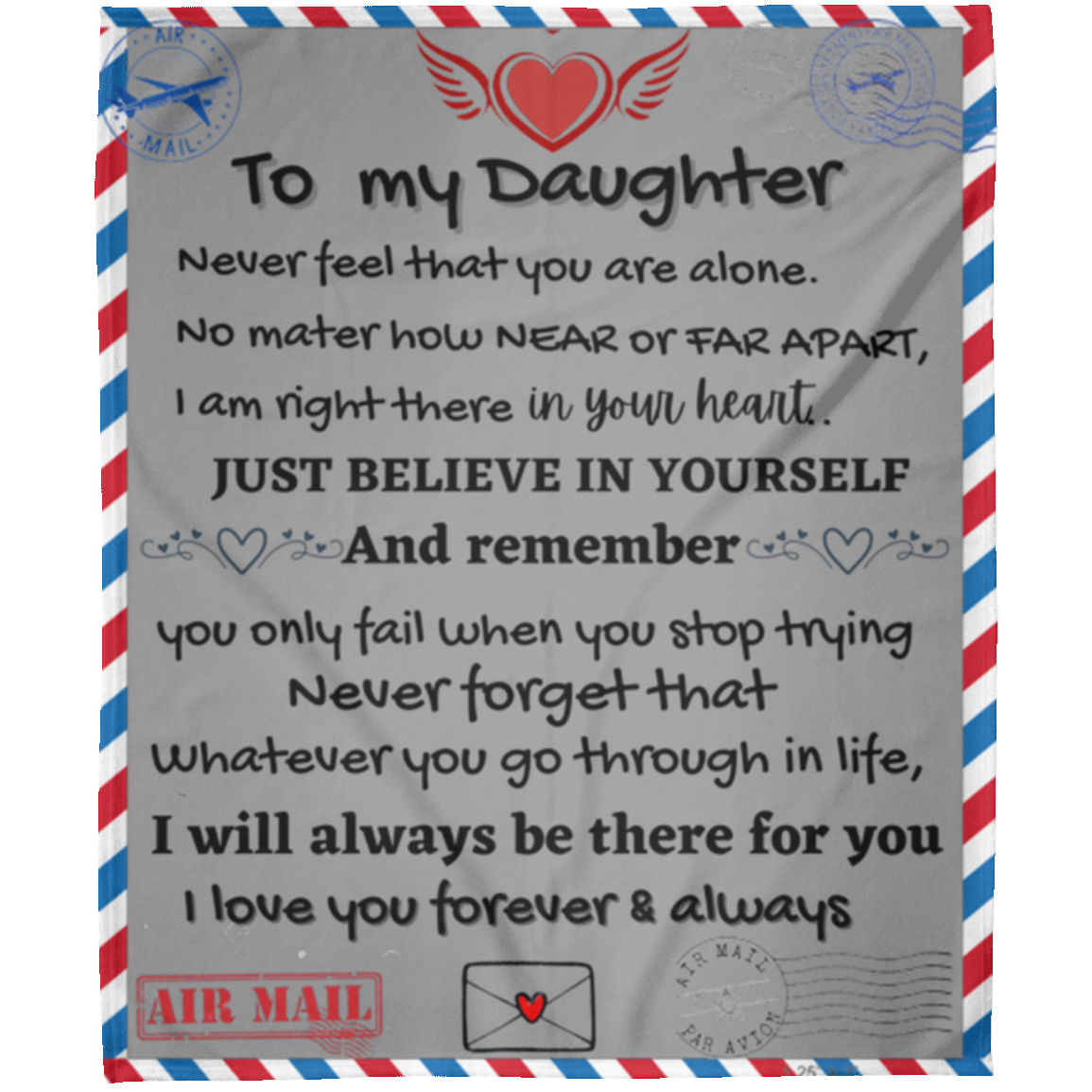 Daughter Fleece Blanket 50x60