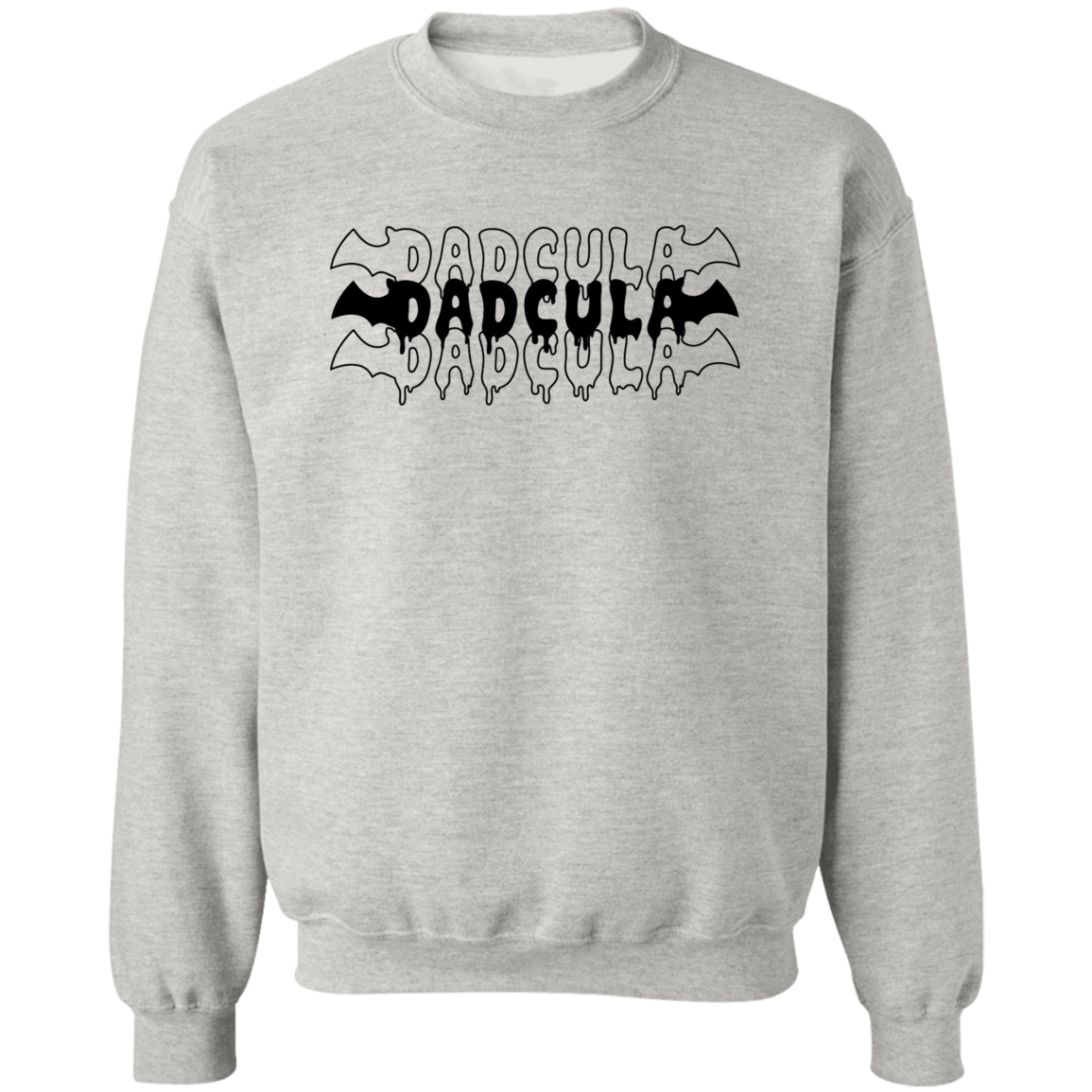 DADCULA Halloween  Pullover Crewneck Sweatshirt 8 oz (Closeout)