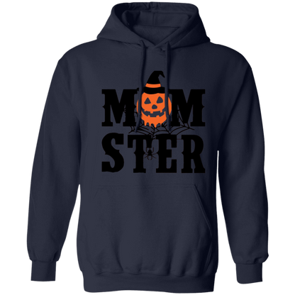 Momster  Creepy Halloween  Pullover Hoodie