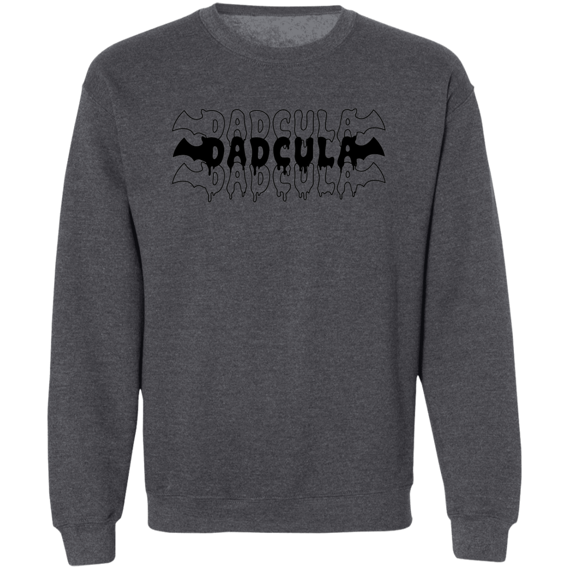 DADCULA Halloween  Pullover Crewneck Sweatshirt 8 oz (Closeout)