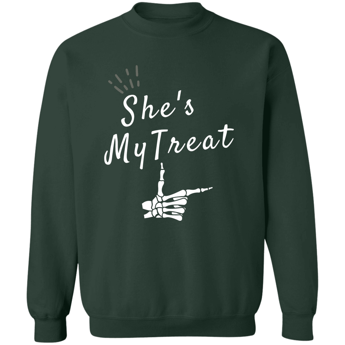 She's  my Treat  matching  unisex Halloween Z65x Crewneck Pullover Sweatshirt