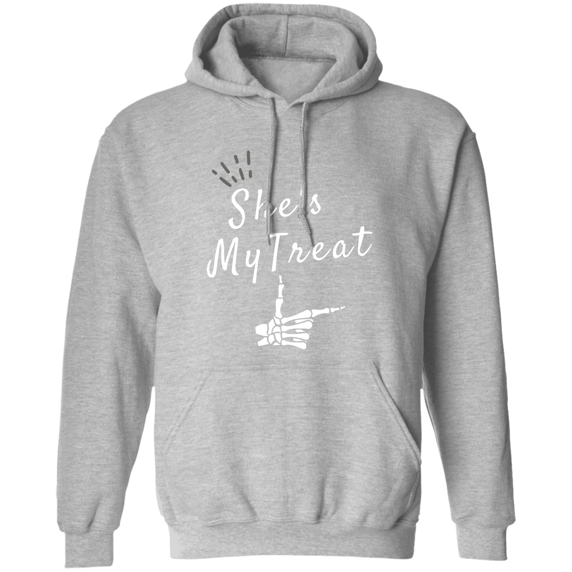 She's my treat Halloween  Matching pullover hoodieZ66x Pullover Hoodie