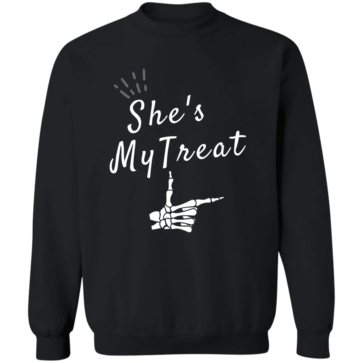 She's  my Treat  matching  unisex Halloween Z65x Crewneck Pullover Sweatshirt