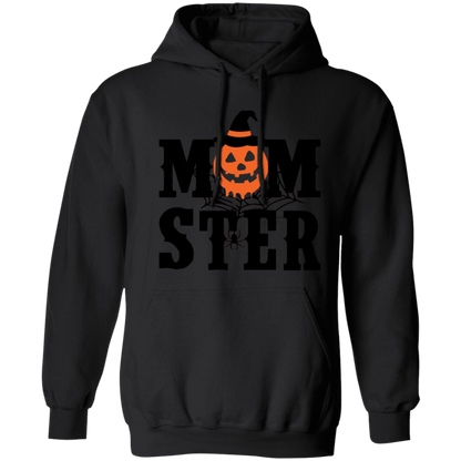 Momster  Creepy Halloween  Pullover Hoodie