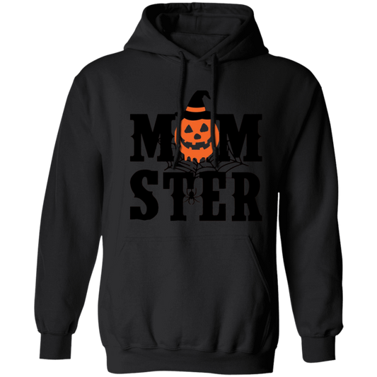 Momster  Creepy Halloween  Pullover Hoodie