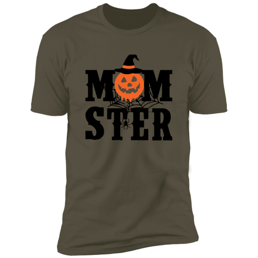 Momster  Creepy Halloween  Premium Short Sleeve Tee
