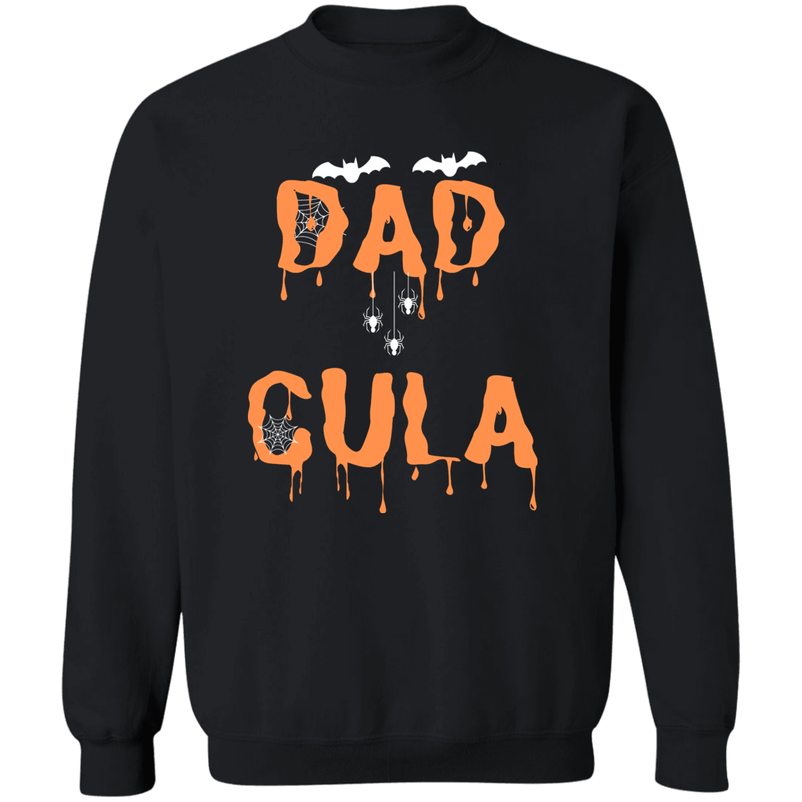 DADCULA Halloween Pullover Crewneck Sweatshirt 8 oz