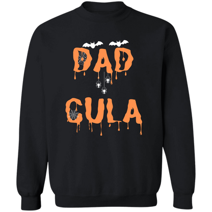 DADCULA Halloween Pullover Crewneck Sweatshirt 8 oz