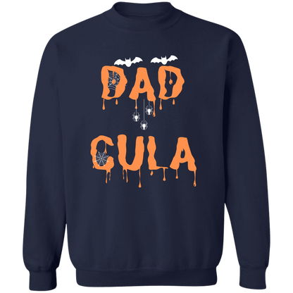 DADCULA Halloween Pullover Crewneck Sweatshirt 8 oz