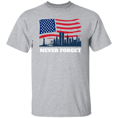 NEVER FORGET UNISEX PATRIOT  T-Shirt