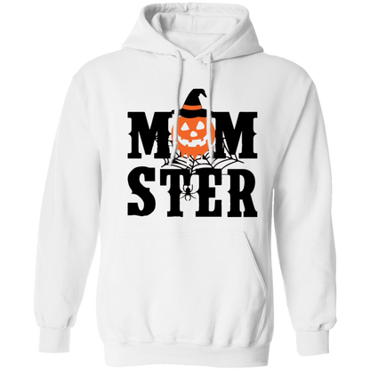 Momster  Creepy Halloween  Pullover Hoodie