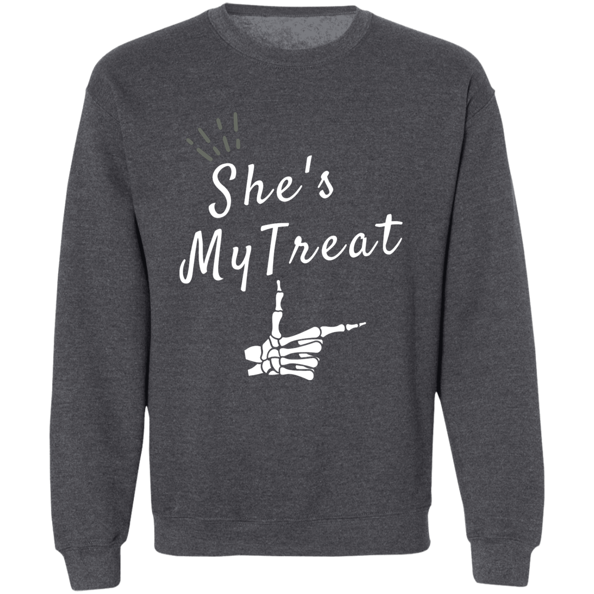 She's  my Treat  matching  unisex Halloween Z65x Crewneck Pullover Sweatshirt