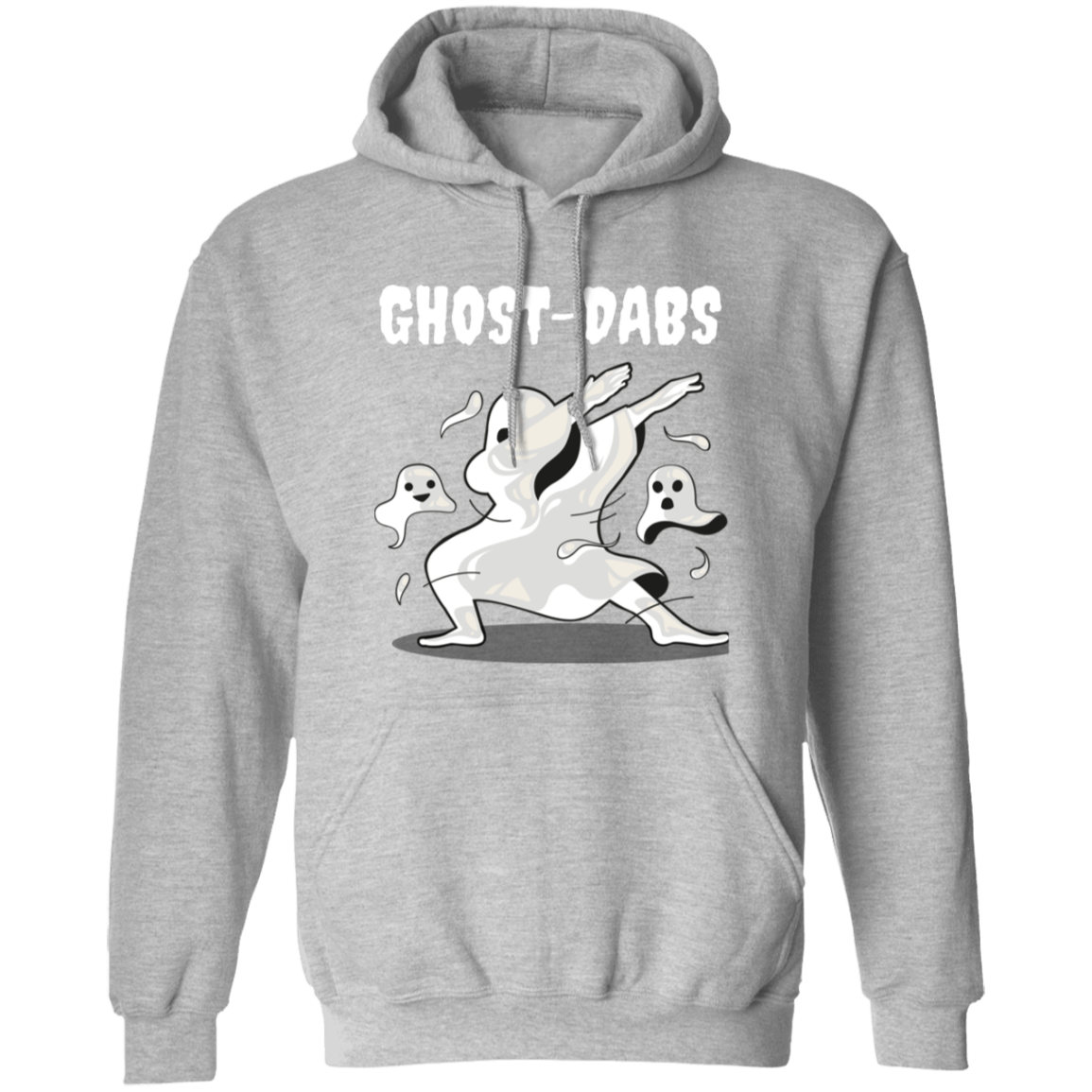 GHOST DABS Halloween   Men Pullover Hoodie