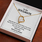 to my soulmate Forever Love Necklace  Gift for her.